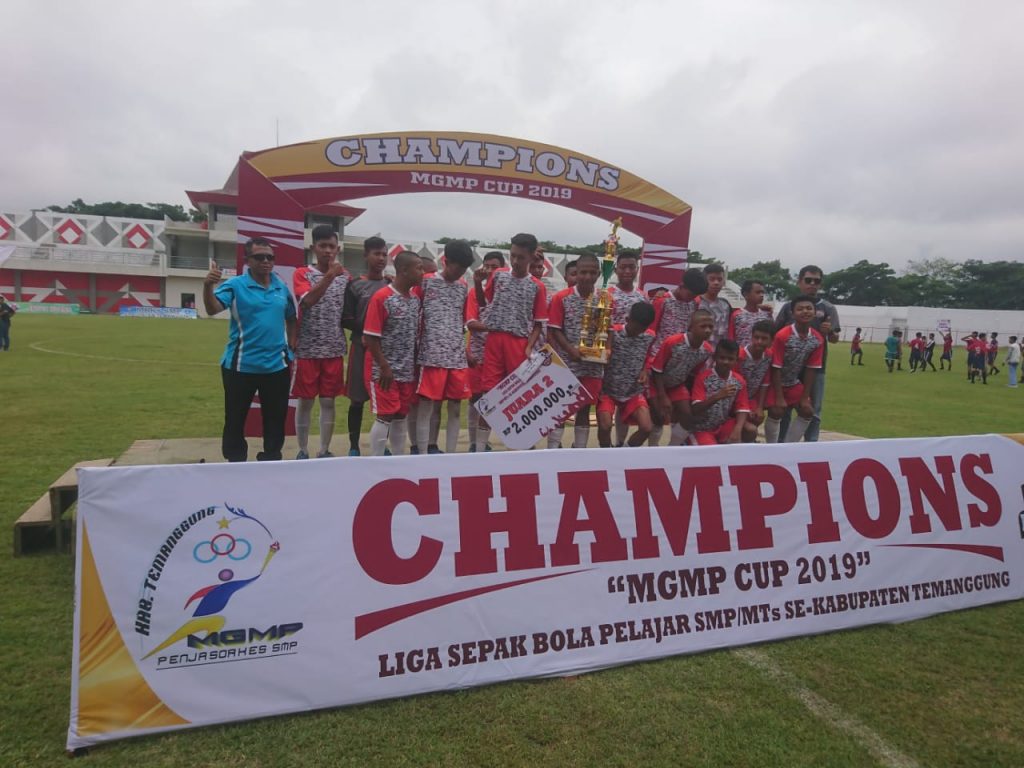 RUNNER UP LIGA PELAJAR MGMP CUP KABUPATEN TEMANGGUNG TAHUN 2019